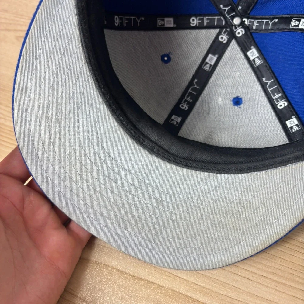 Kansas City Royals Hat Cap Snap Back Blue MLB Baseball New Era